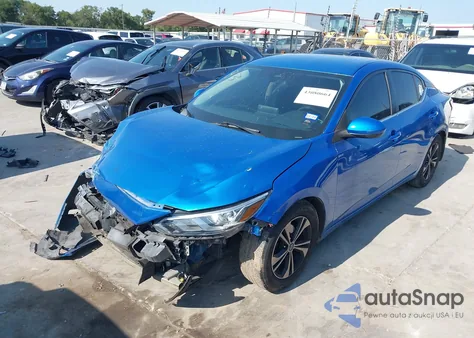2021 Nissan Sentra Sv Xtronic Cvt from USA, damaged, VIN 3N1AB8CV4MY227906